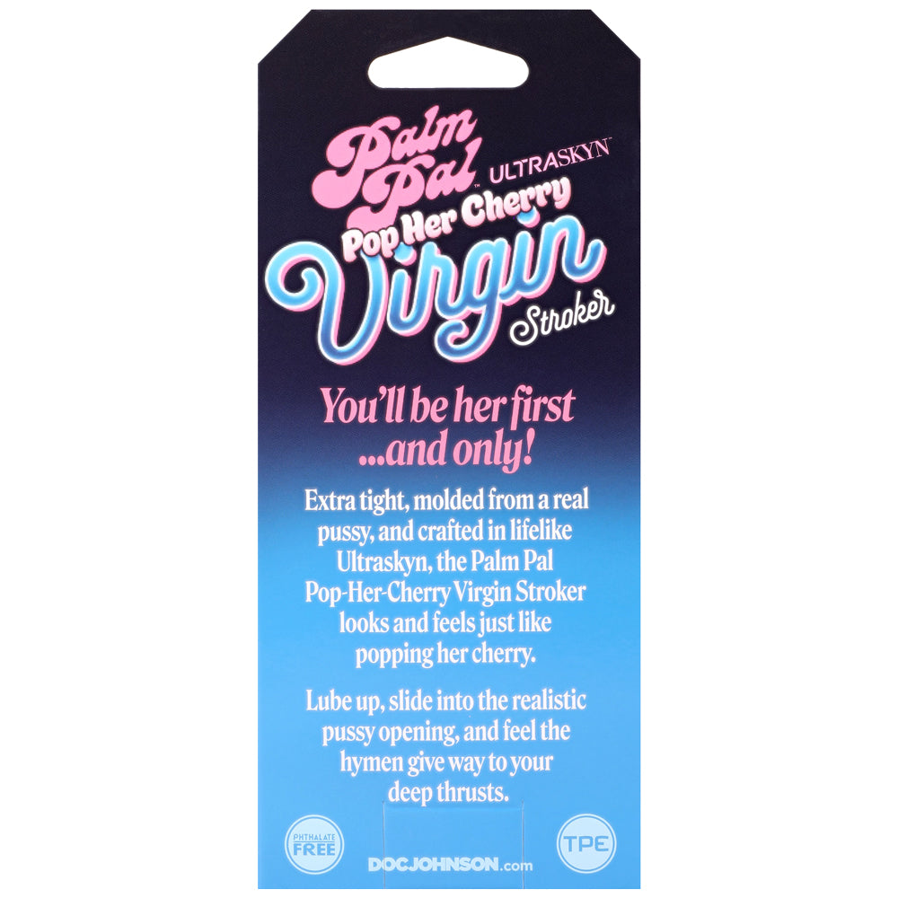 Doc Johnson Virgin Stroker With Cherry Juice – Realistic Stroker Toy > Sex Toys For Men > Masturbators > Manual