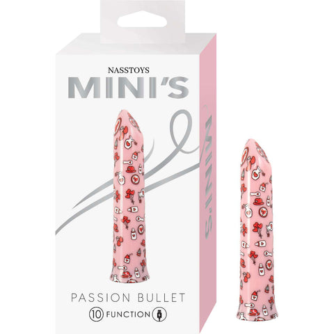 Nasstoys Minis Passion Bullet (Pink) – Rechargeable Bullet Vibrator Default Title BULLETS