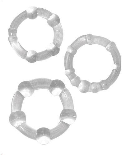 Ram Beaded Cock Rings Set of Three Stretchy Penis Rings > Cock Ring > Sets