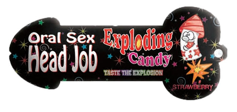 Strawberry Oral Sex Head Job Edible Candy for Adult Intimacy Red > Relaxation Zone > Edible Treats