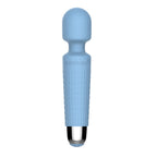 Shibari Mini Wand Halo (Powder Blue) – Powerful Wand Massager with 20 Vibration Patterns and Bendable Neck > Sex Toys > Mini Massagers
