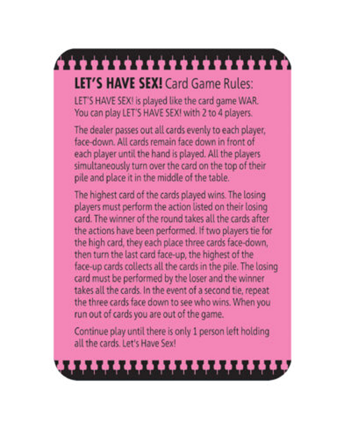 Let's Have Sex Card Game Secondary image
