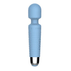 Shibari Mini Wand Halo (Powder Blue) – Powerful Wand Massager with 20 Vibration Patterns and Bendable Neck > Sex Toys > Mini Massagers