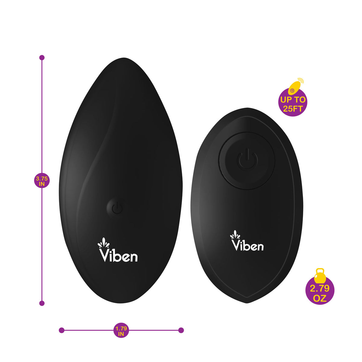 Viben Racy Multi Function Panty Vibrator with Remote Control > Sex Toys For Ladies > Panty Vibes