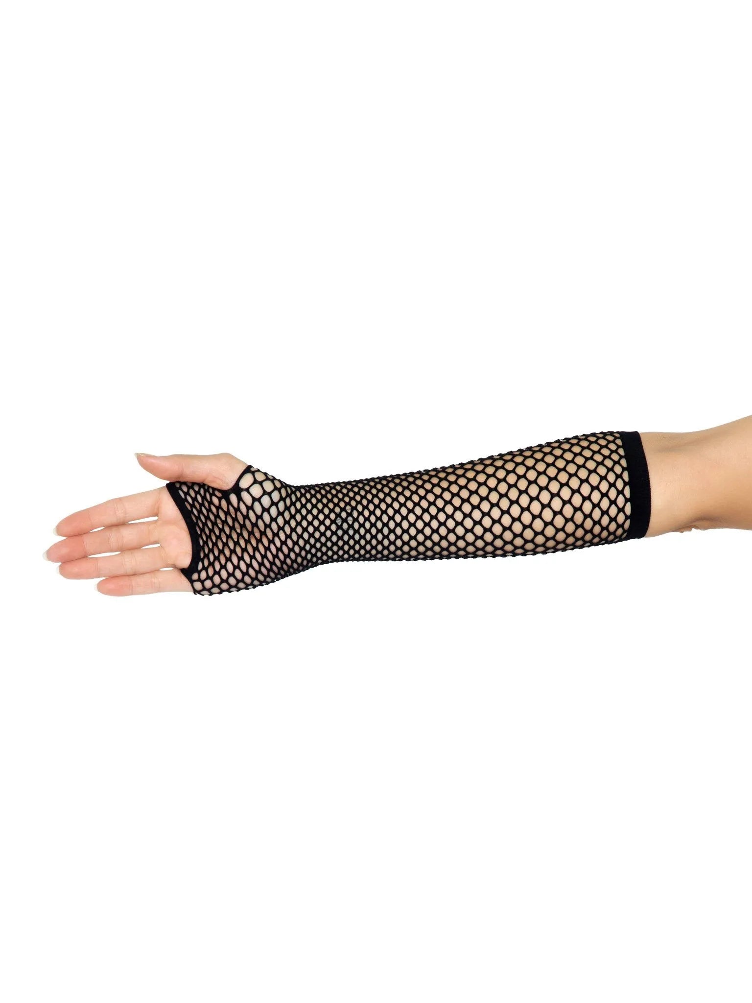 Leg Avenue Triangle Net Fingerless Gloves – Costume Accessory Gloves > Clothes > Accessories