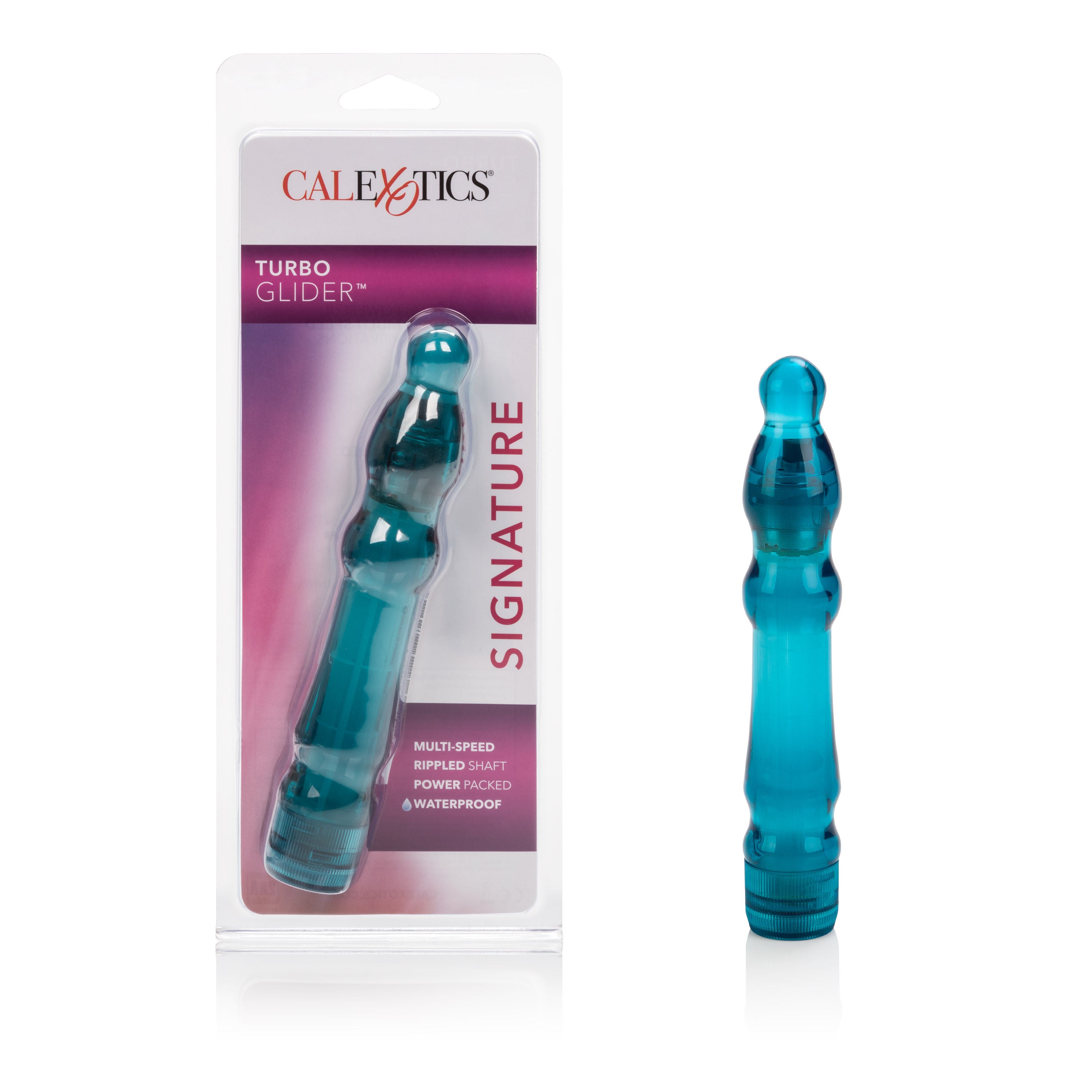 CalExotics Leopard Mini Massager Pink Multi-Speed Vibrator Blue Vibrators