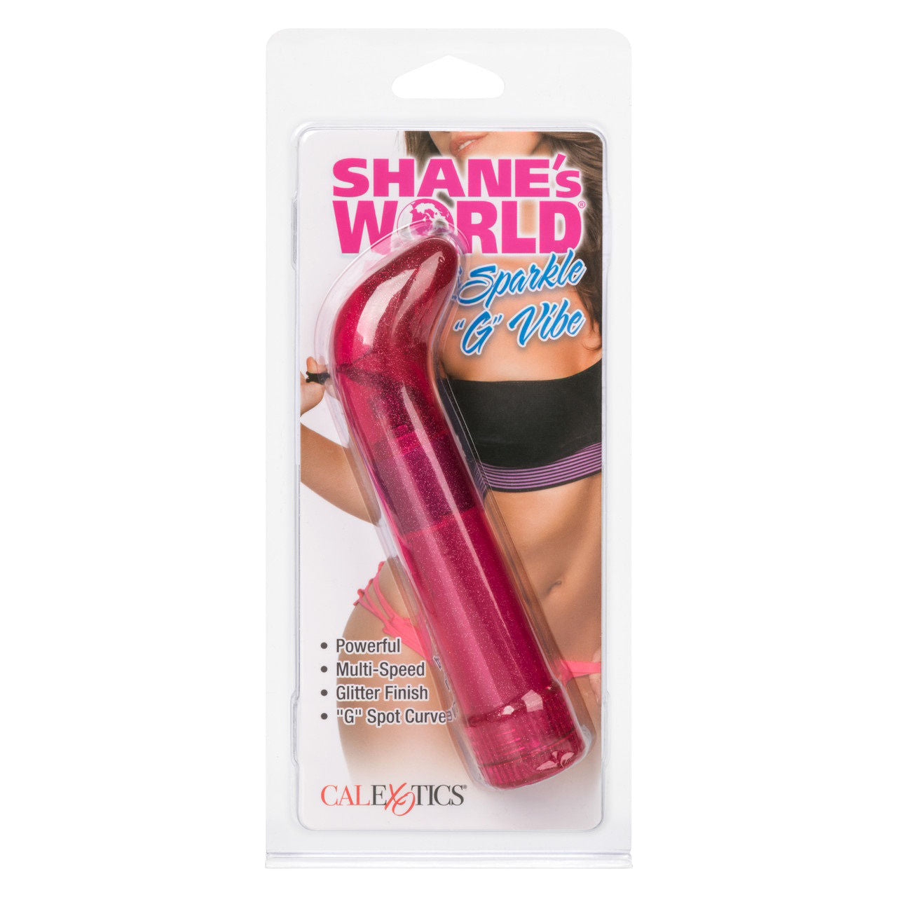 Shanes World Sparkle Blue G-Spot Vibrator Personal Massager Vibrators
