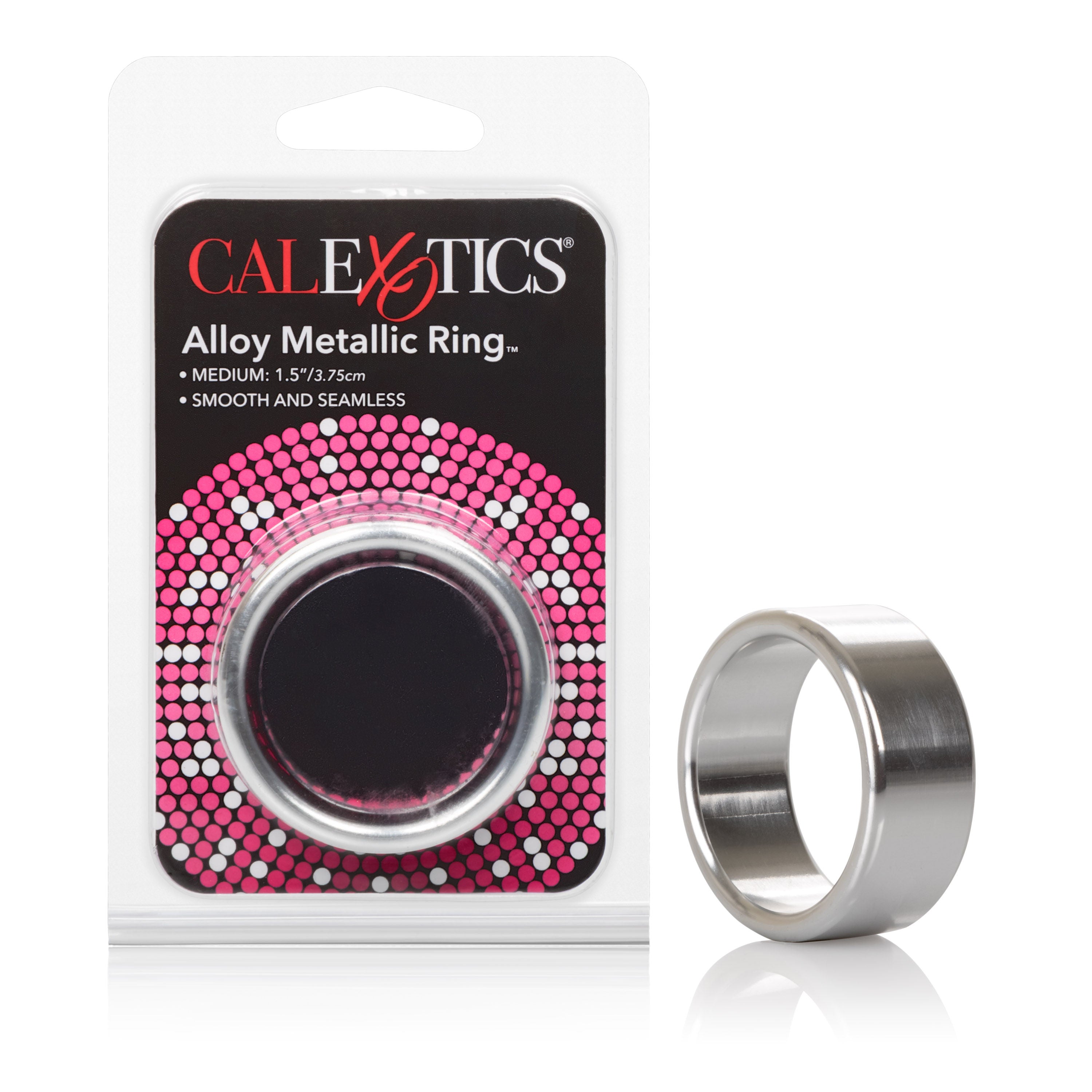 CalExotics Alloy Metallic Extra Large – Smooth Seamless Cock Ring > Cock Ring > Metal