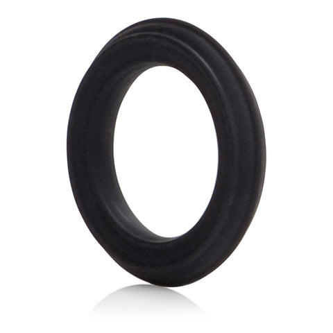 Caesar Black Silicone Cock Ring for Stamina and Comfort