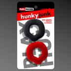 Fit Grips 2-Pack Ergo-Fit Cockrings Black Red > Cock Ring > Single