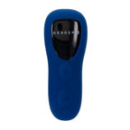 Sway With Me Navy Blue Vibrating Anal Plug With Spiral Texture > Anal Range > Butt Plugs