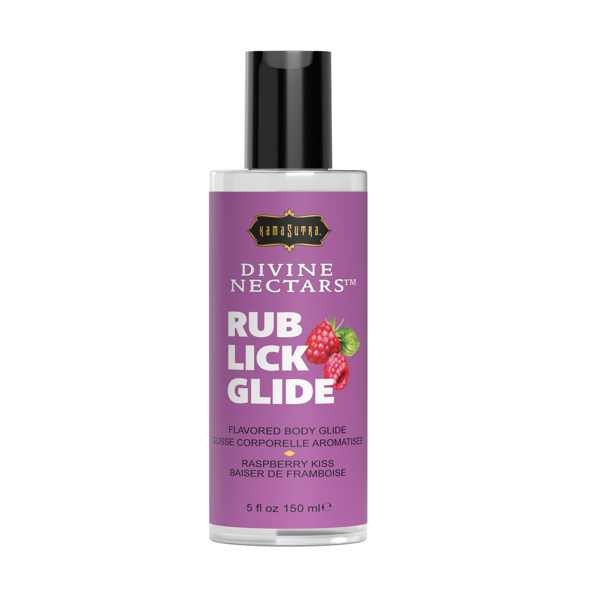 Kama Sutra Divine Nectars Raspberry Kiss Flavored Body Glide > Lube > Flavoured
