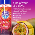 Skins Mango and Passion Fruit Water-Based Flavored Lubricant 4.4oz > Lube > Flavoured