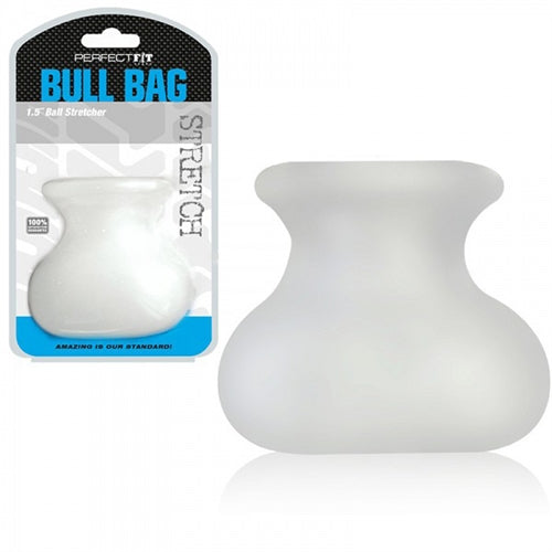 Bull Bag XL Clear Ball Stretcher > Sex Toys For Men > Ball Stretchers