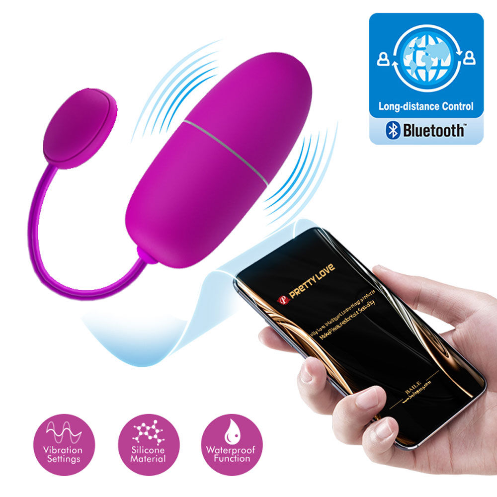 Pretty Love Nymph (Purple) – Remote-Controlled Vibrating Egg > Sex Toys For Ladies > Vibrating Eggs