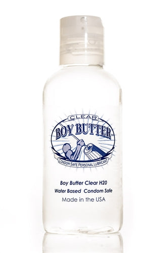 Boy Butter Clear H2O – Water-Based Personal Lubricant 4 Oz