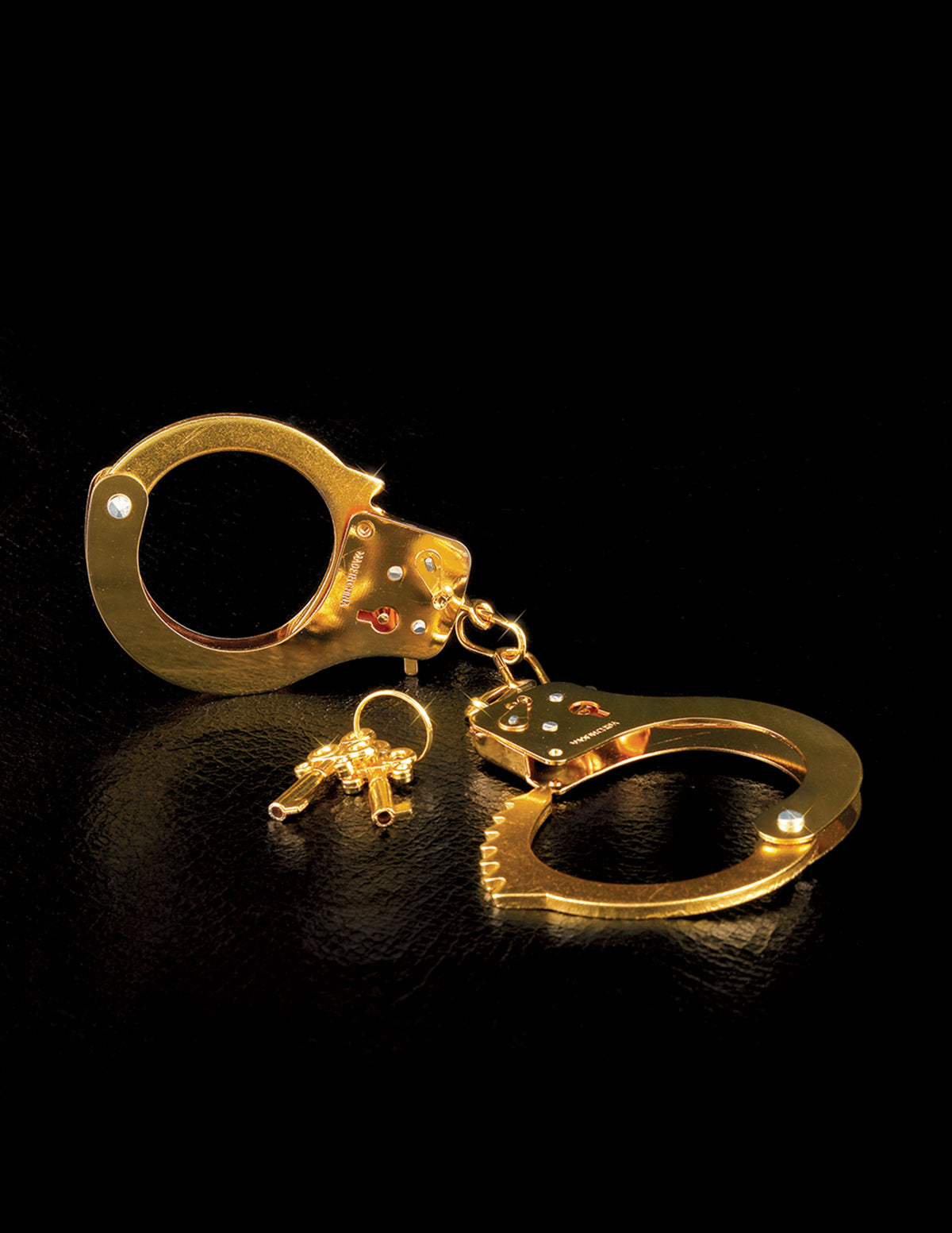 Fetish Fantasy Gold Metal Cuffs – Luxury Anodized Metal Restraints > Bondage Gear > Handcuffs