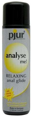 Pjur Anal Glide Silicone Lubricant with Jojoba Extract 100ml Default Title Silicone Lubricant