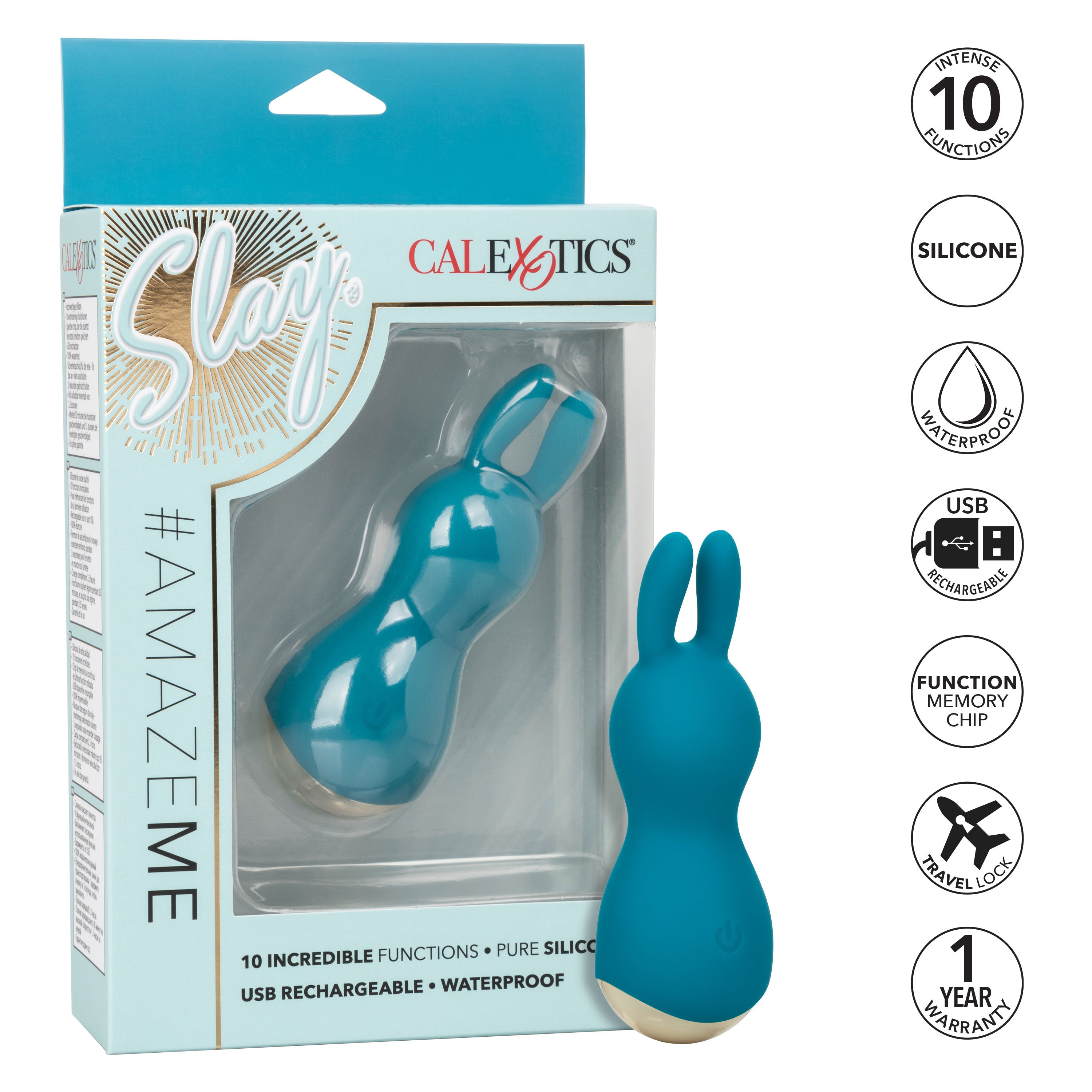 Slay Amaze Me Clitoral Stimulator Finger Stimulator