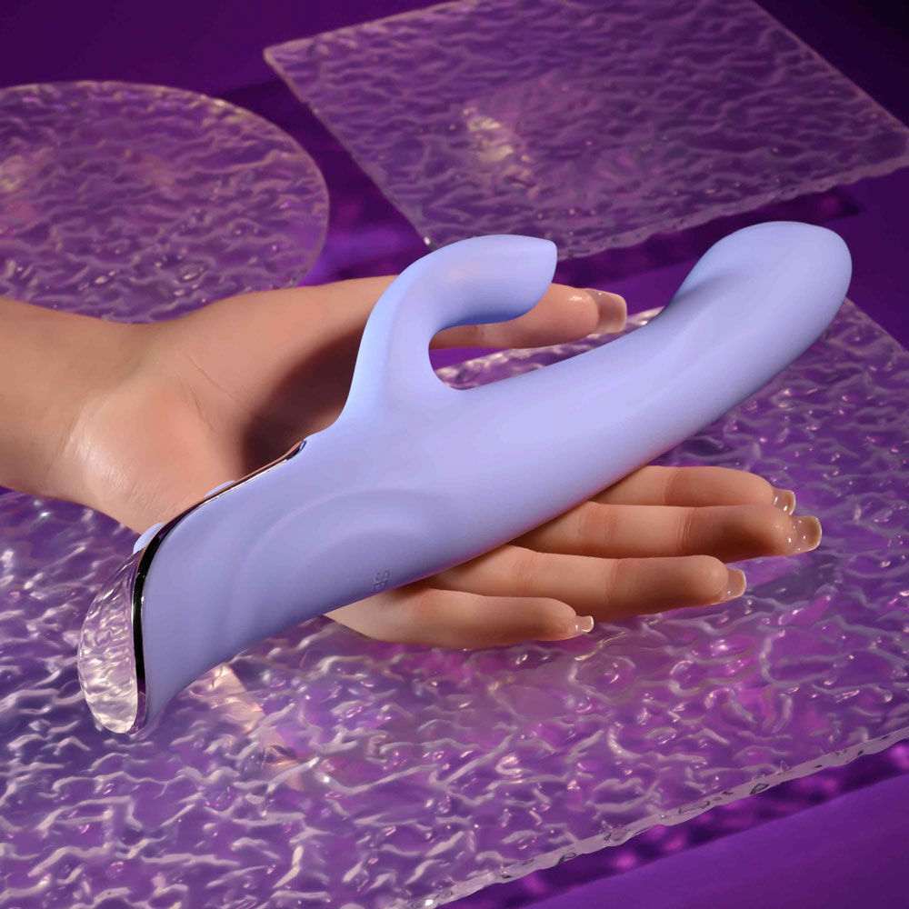 Lavender Love – Waterproof Dual Motor Rechargeable Flexible Vibrator Vibrators