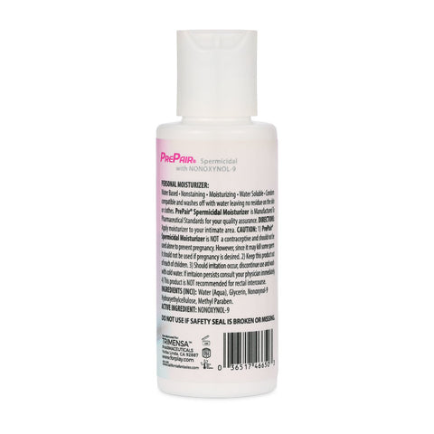 PrePair Spermicidal Water-Based Personal Moisturizer – 2.4oz Lubricant > Lube > Speciality