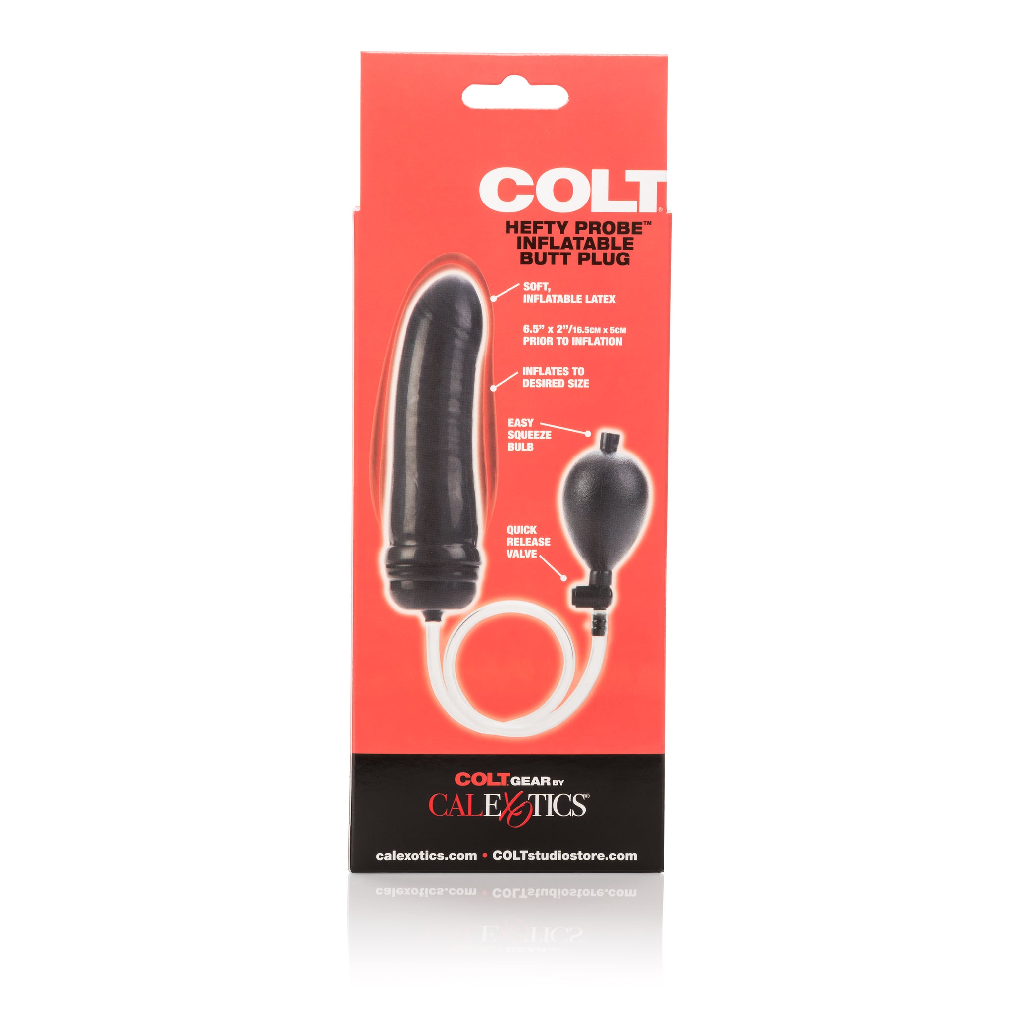 Colt Hefty Probe Inflatable Dildo 8 Inch – Inflatable Dildo > Anal Range > Tunnel and Stretchers