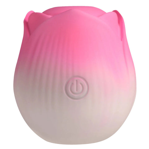 Pulsing Petals Throbbing Rose Wireless Clitoral Stimulator Pink Suction Stimulator