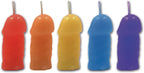 Rainbow Pecker Party Candles Set of 5 Fun Adult Birthday Candles Multi > Candles > Novelty
