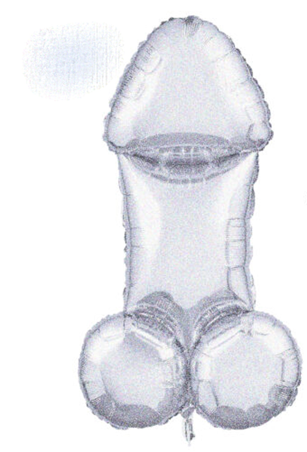 Little Genie Glitterati Disco Penis 3 Foot Mylar Balloon Party Decoration > Novelties > Gag Gifts