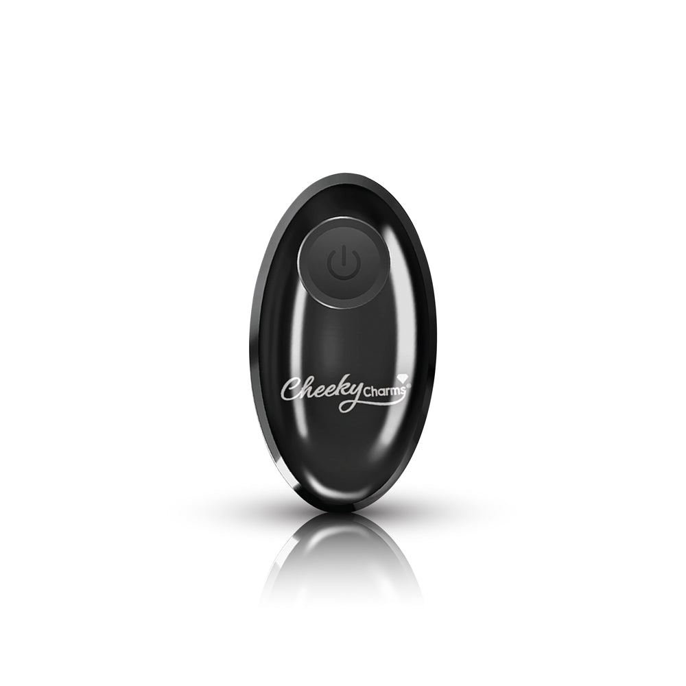 Viben Cheeky Charms Medium Metal Remote Vibrating Anal Plug > Anal Range > Vibrating Butt Plugs