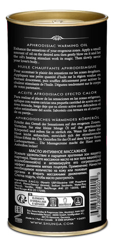 Aphrodisiac Raspberry Feeling – Warming Sensation Massage Oil Massage Oil
