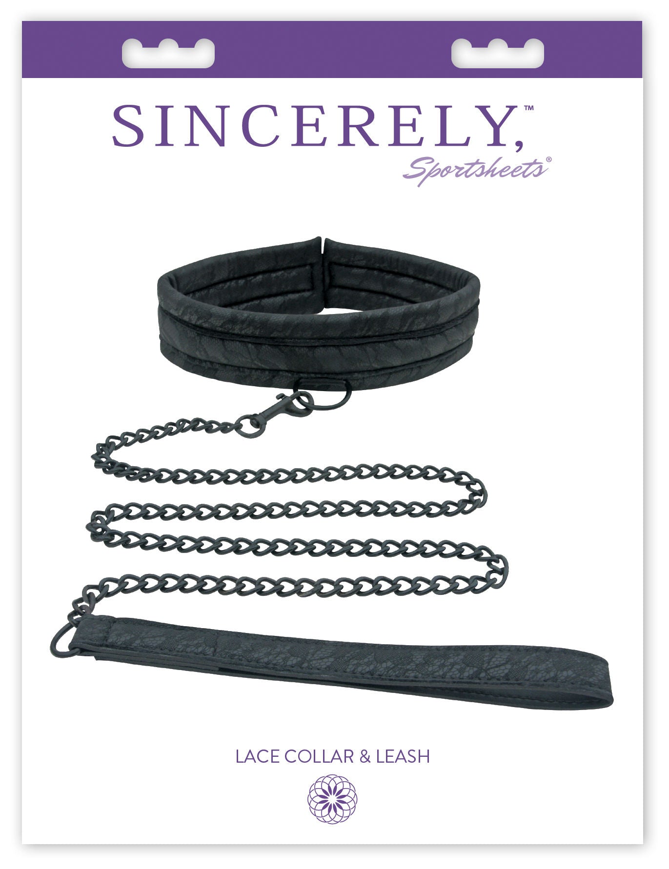 Sincerely Lace Collar and Leash Set for Adult Intimacy Play > Bondage Gear > Collars