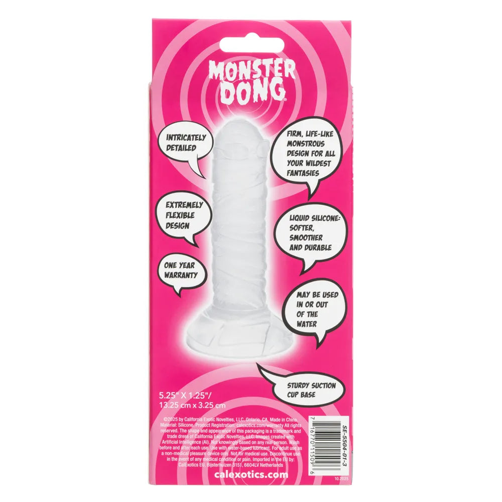 Monster Dong The Invisible Man (Clear) – 5.25" Clear Dildo Clear > Dildos > Other Dildos