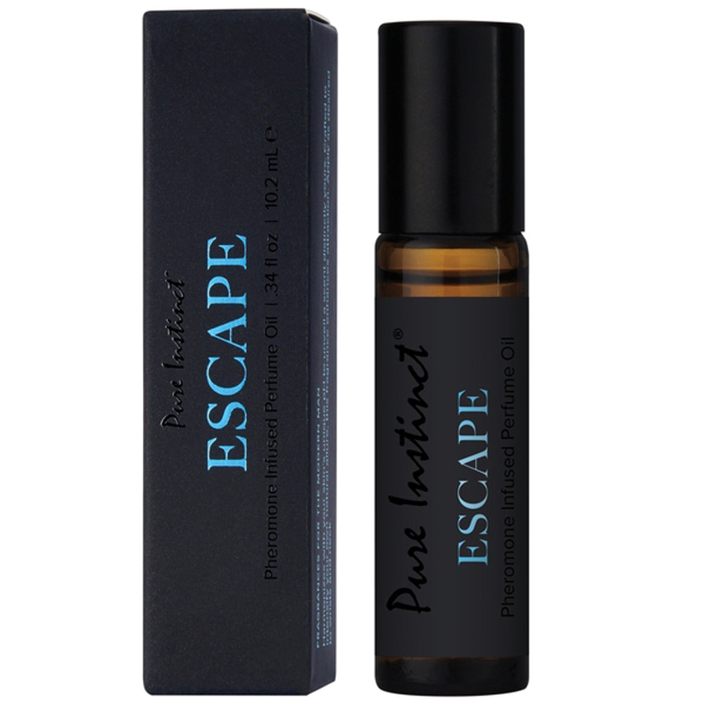 Pure Instinct Pheromone Perfume Oil Escape Scent 10ml Default Title > Essentials > Aphrodisiacs
