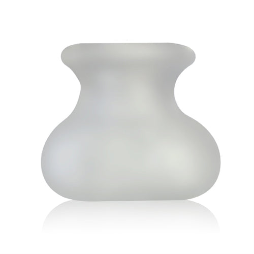Bull Bag XL Clear Ball Stretcher for Enhanced Pleasure Clear Ball Stretcher