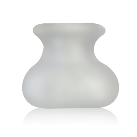 Bull Bag XL Clear Ball Stretcher for Enhanced Pleasure Clear Ball Stretcher