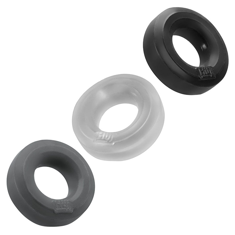 Huj3 C Ring 3 Pack by Hunkyjunk COCK RING Set