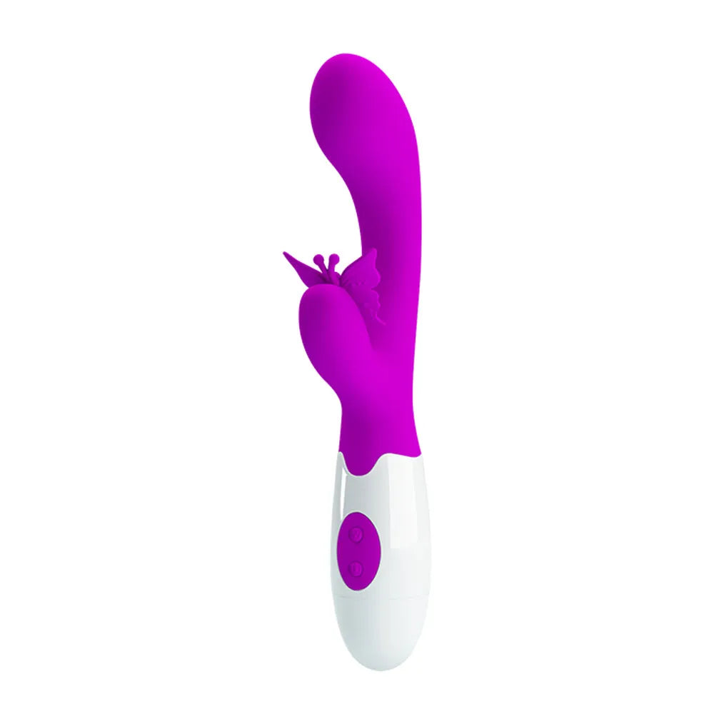 Pretty Love Butterfly Kiss Clitoral Stimulation Vibrator > Vibrators > Ladies > Rabbit
