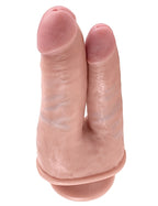 Pipedream King Cock Double Penetrator – Suction-Style Dildo