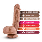 Blush X5 Mister Grande Realistic Dildo with Suction Cup Base > Dildos > Realistic Dildos