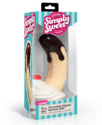 Chocolate Dipped Banana Split Premium Silicone Dildo – Ultra-Soft Silicone Dildo > Vibrators > Unconventional