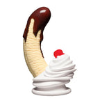Chocolate Dipped Banana Split Premium Silicone Dildo – Ultra-Soft Silicone Dildo > Vibrators > Unconventional