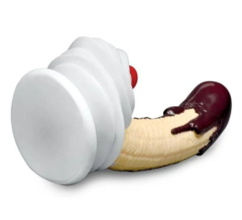 Chocolate Dipped Banana Split Premium Silicone Dildo – Ultra-Soft Silicone Dildo > Vibrators > Unconventional