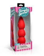 Strawberry Sweet Cream Premium Silicone 7.8" Dildo