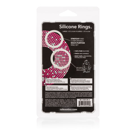 Silicone Rings for Men Large and Extra Large Size Intimacy Toy COCK RINGS