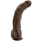 Doc Johnson Black Thunder (Black) – Realistic 12 Inch Dildo > Dildos > Oversized Toys
