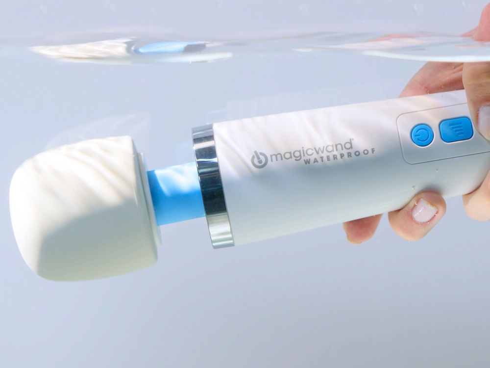 Magic Wand Waterproof Electric Massager with Four Speeds White > Sex Toys For Ladies > Wand Massagers and Attachments