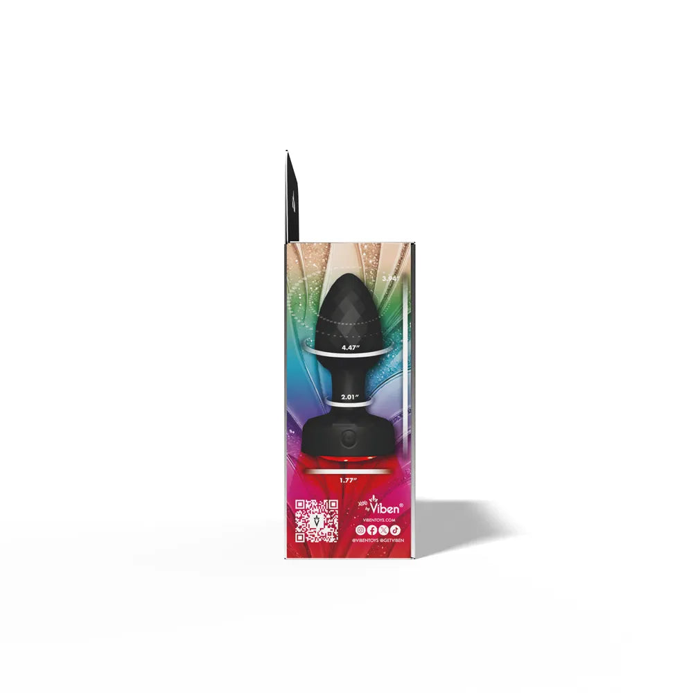 Cheeky Charms Twila – Light-Up Rotating Vibrating Anal Plug with Remote > Anal Range > Vibrating Butt Plugs