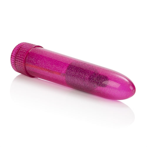 Shane's World Sparkle Vibe Pink 4.5 Inch Compact Multi-Speed Vibrator with Glitter Finish Vibrators