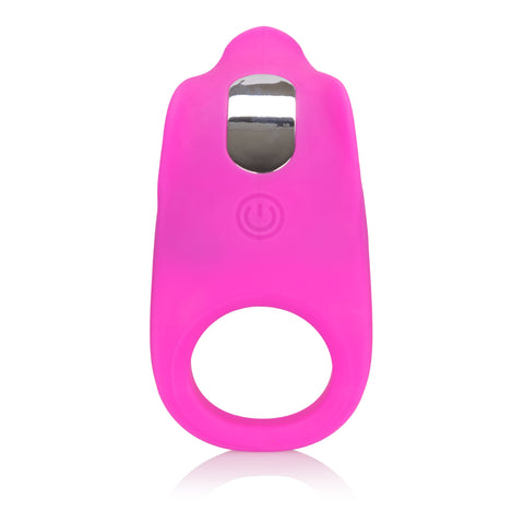Silicone Rechargeable Vibrating Teasing Enhancer Ring for Adults Cock Rings Vibrating